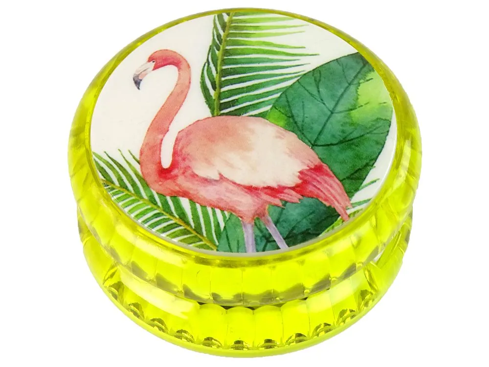 yoyo žuti s flamingom - slika 4