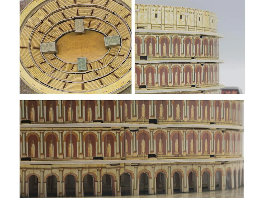3d puzzle rimski koloseum - slika 4