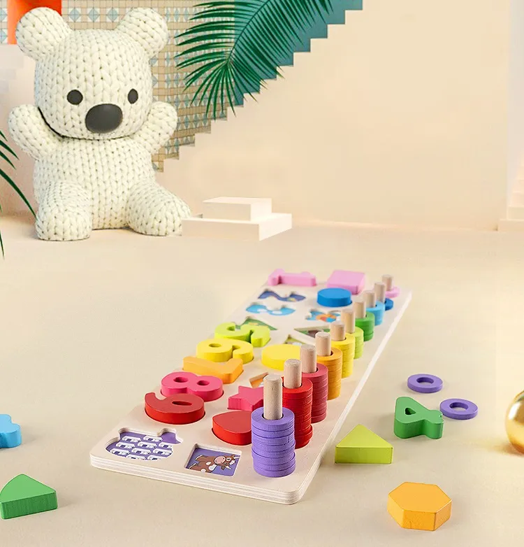 ecotoys edukacijski abakus 3u1 - slika 8