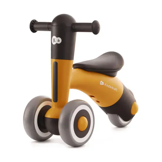 kinderkraft minibi dječji bicikl bez pedala žuti - slika 2