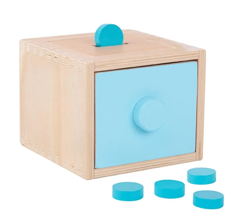 woopie montessori drvena kutija/sorter s kliznom ladicom - slika 10