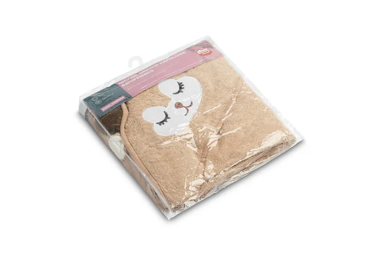 bathfriends ručnik za djecu 100x100 roe bež - slika 4