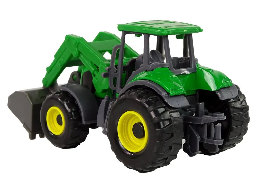 traktor buldožer zeleni - slika 4