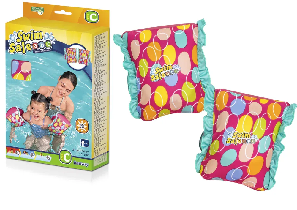 bestway 32183 narukvice za plivanje m/l šarene - slika 2