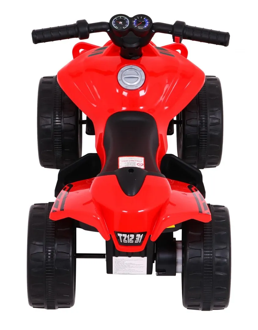 quad na akumulator, little monster crveni - slika 8