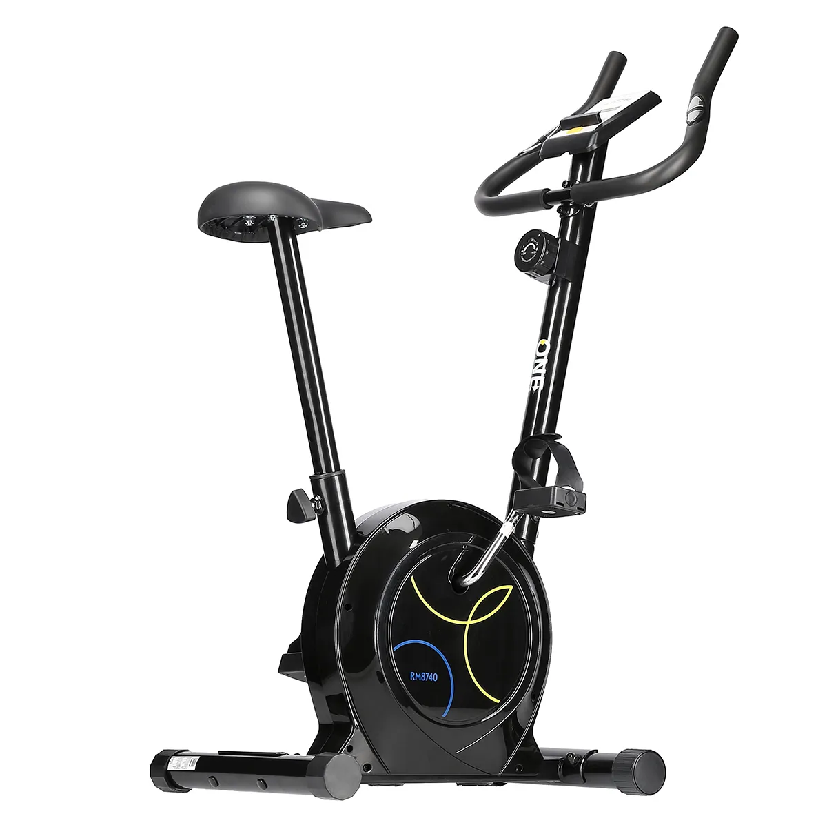 crni magnetski bicikl one fitness - slika 6