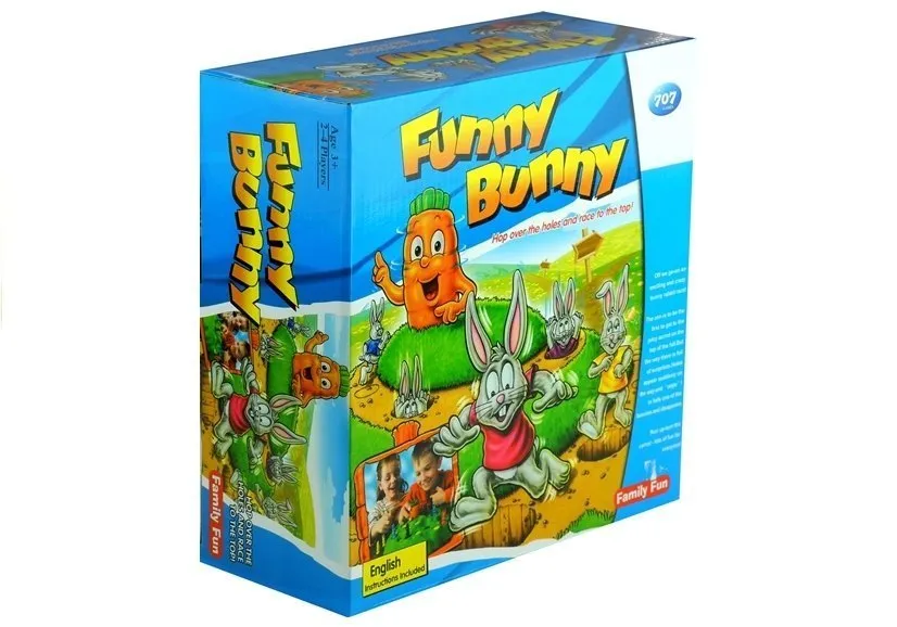 društvena igra utrka zečića 3d funny bunny - slika 8