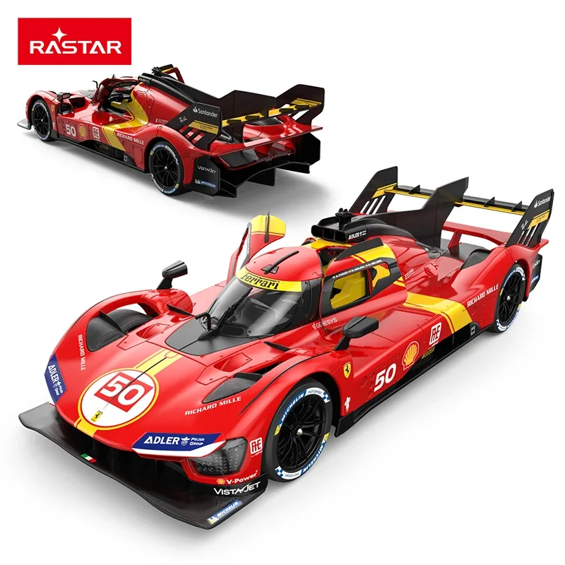 auto na daljinsko upravljanje ferrari 499p r/c skala 1:14 rastar 10110 - slika 3