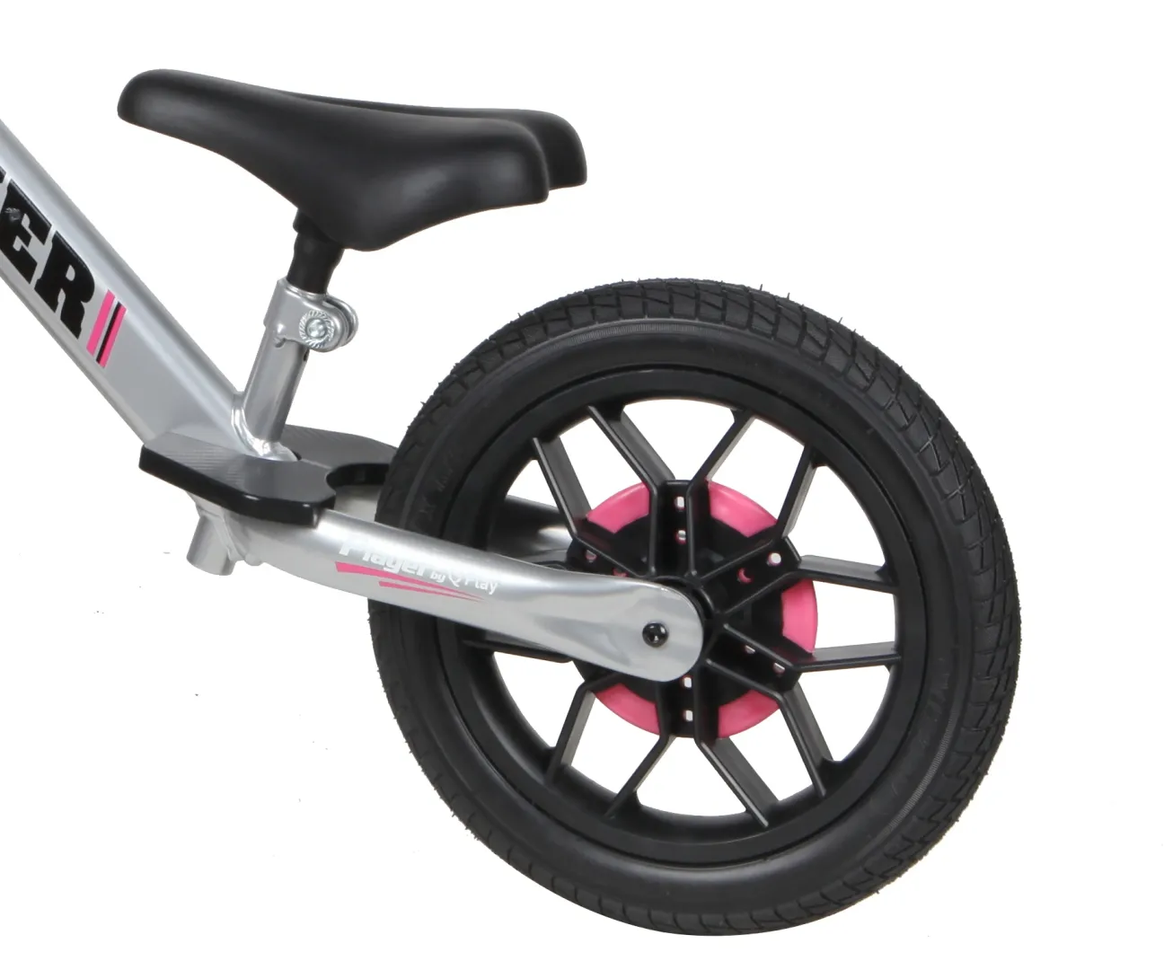 qplay dječji bicikl bez pedala player roza - slika 7