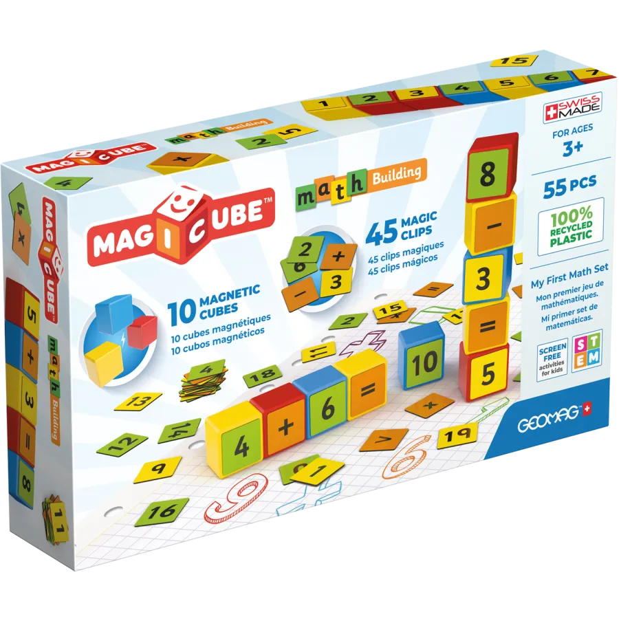 geomag magicube matematičke kocke, 55 kom - slika 2