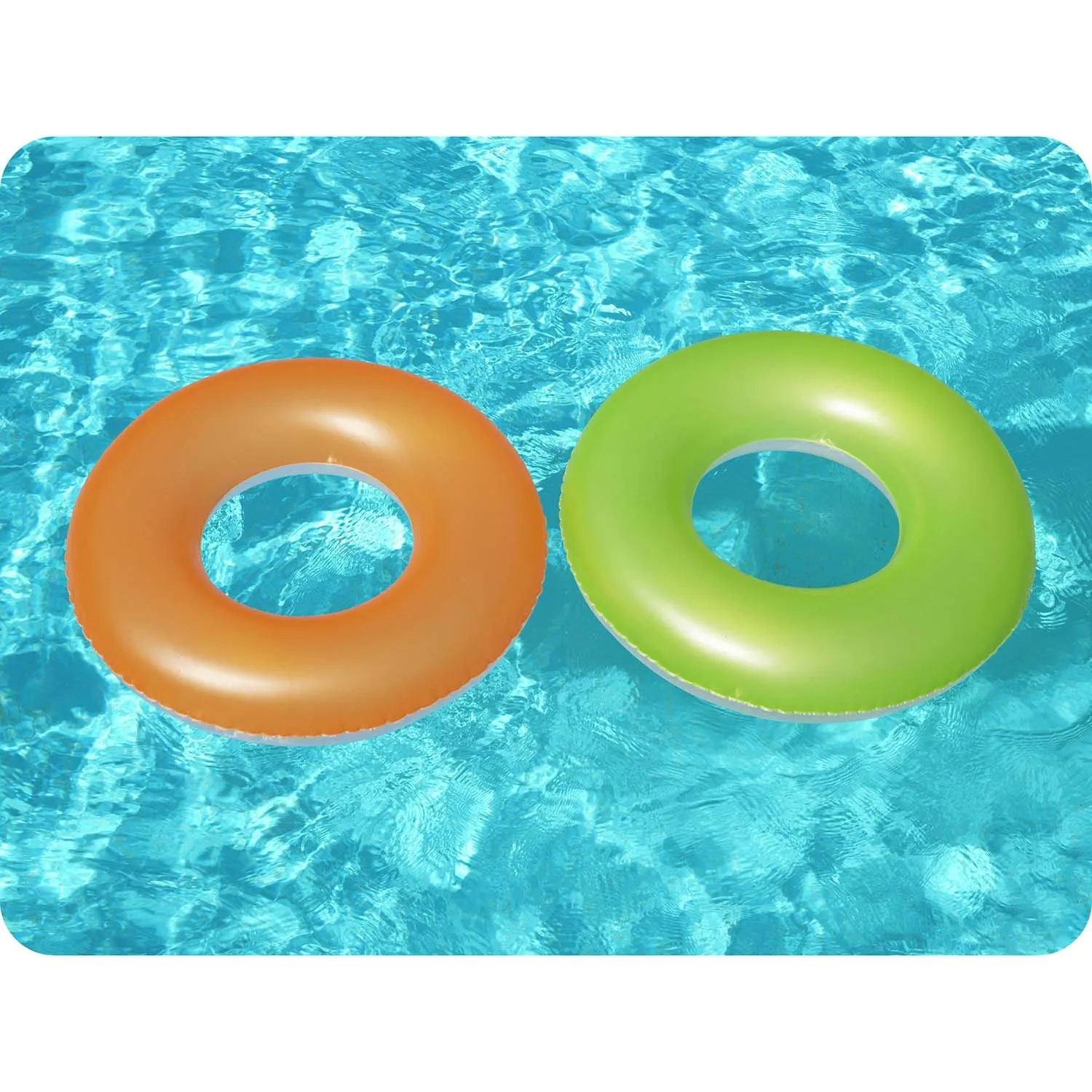 dječji kolut za plivanje za plažu 76 cm bestway 36024 narančaste boje - slika 3