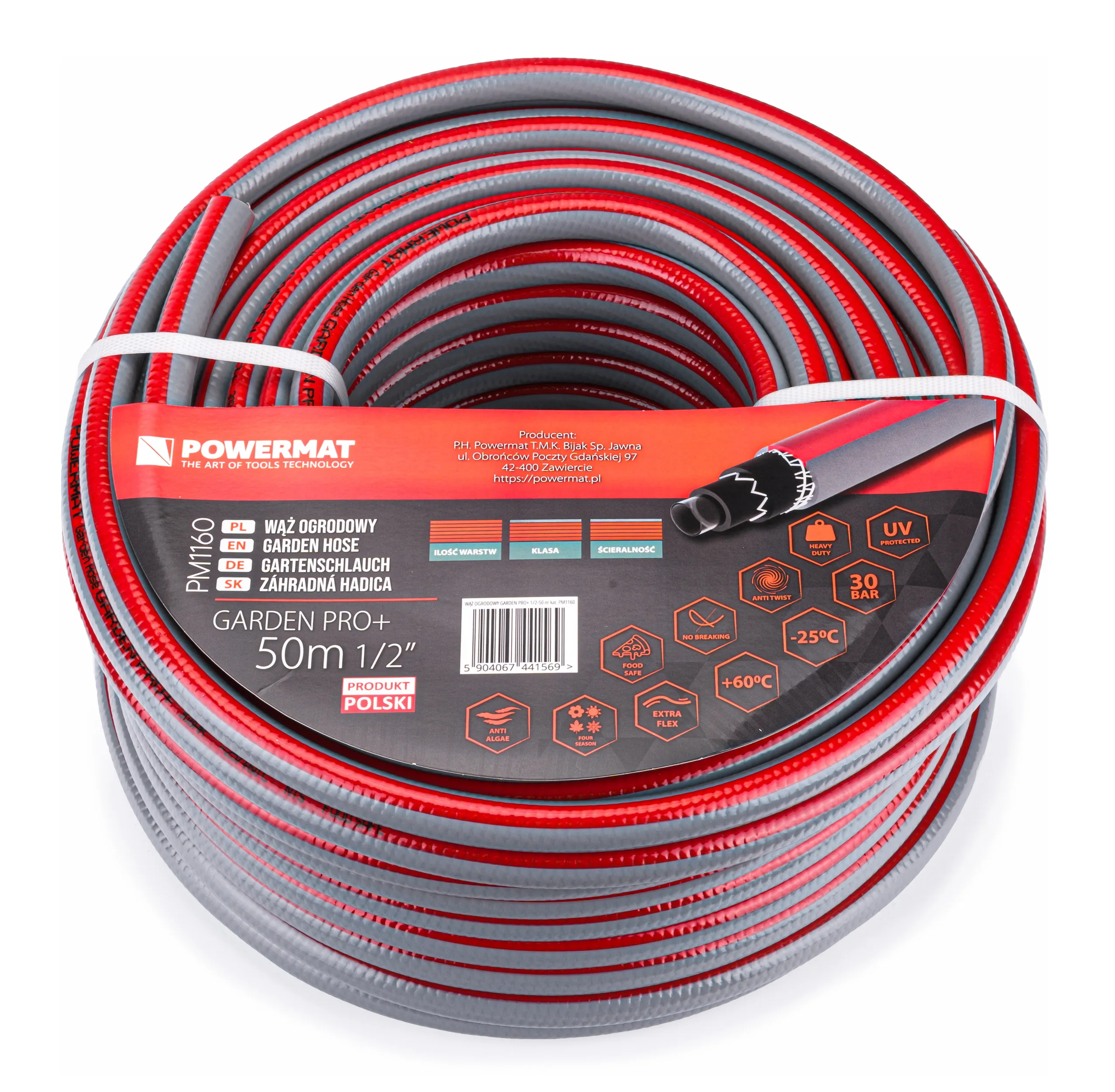 vrtno crijevo garden pro+ 1/2" 50 m - slika 2