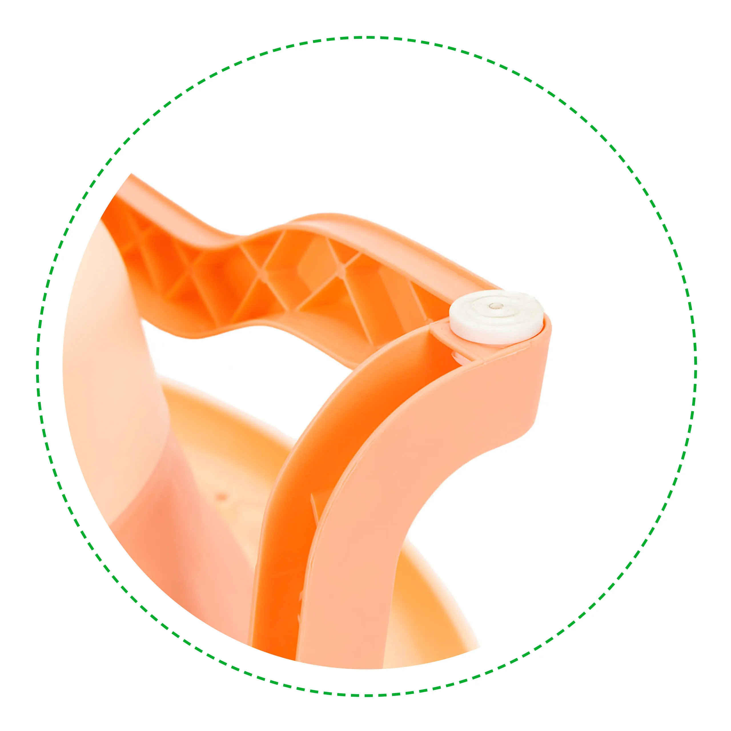 ecotoys sklopiva kadica za bebe roza - slika 5