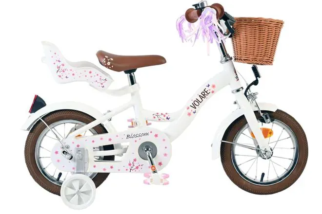 Volare dječji bicikl Blossom 12″ bijele boje - Pribislavec