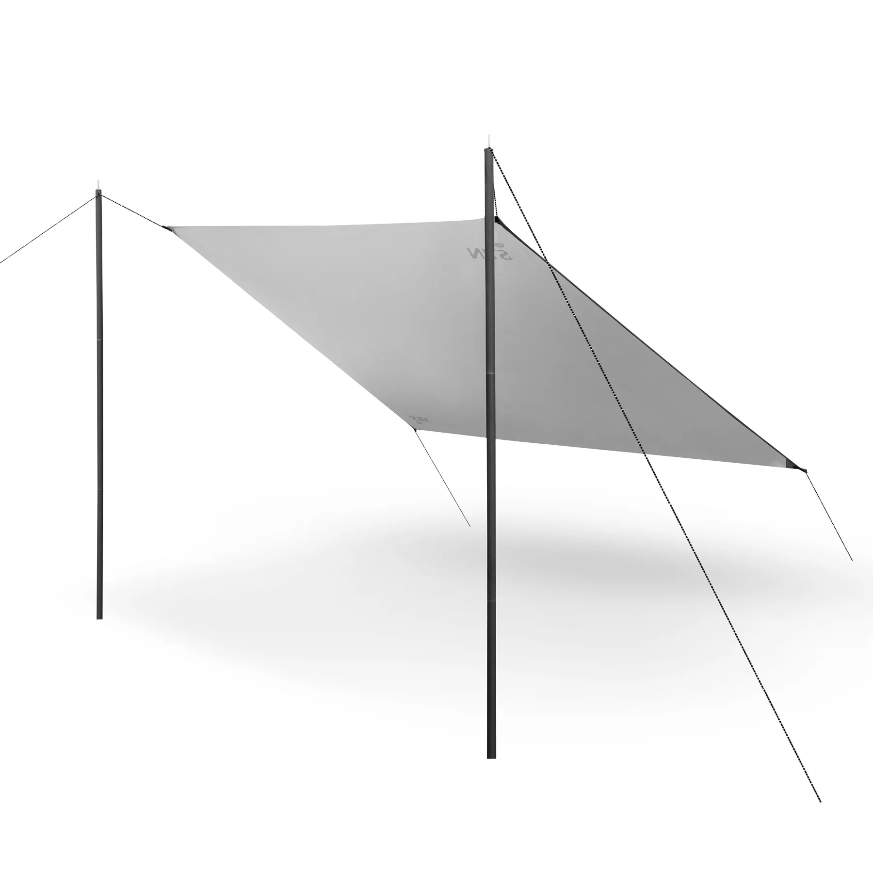 cerada za kampiranje 230x140 cm plava nils camp - slika 4