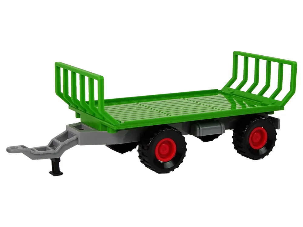 traktor s 2u1 prikolicom zeleni - slika 4