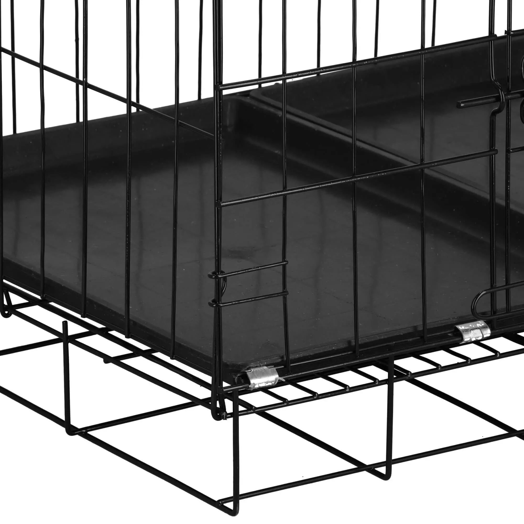 metalni kavez za životinje 130 x 60 x 70 cm - slika 12