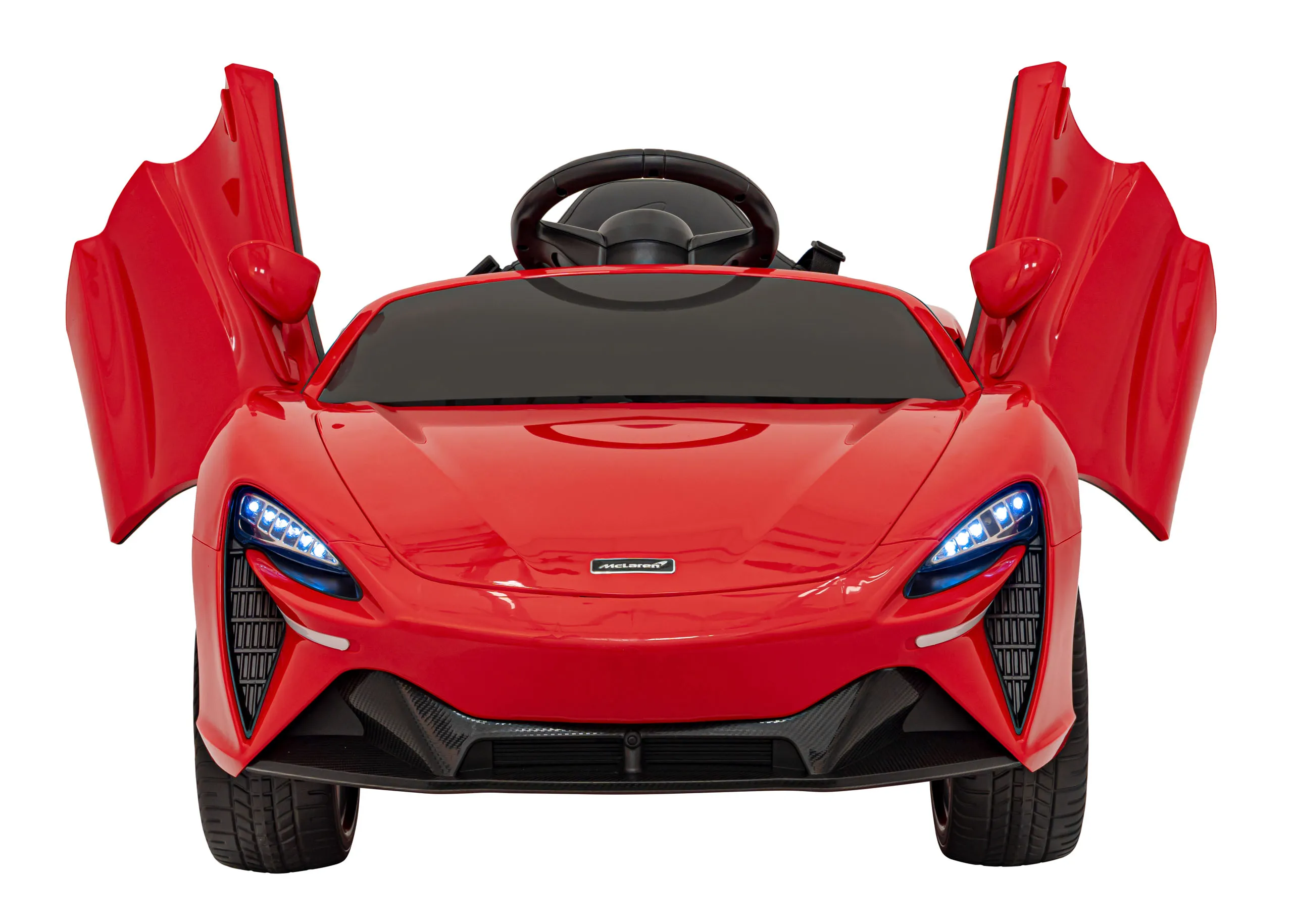 mclaren artura, auto na akumulator, crveni - slika 4