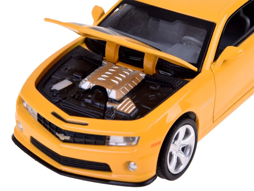 automobil chevrolet camaro ss 1:32 na frikcijski pogon - žuti - slika 9