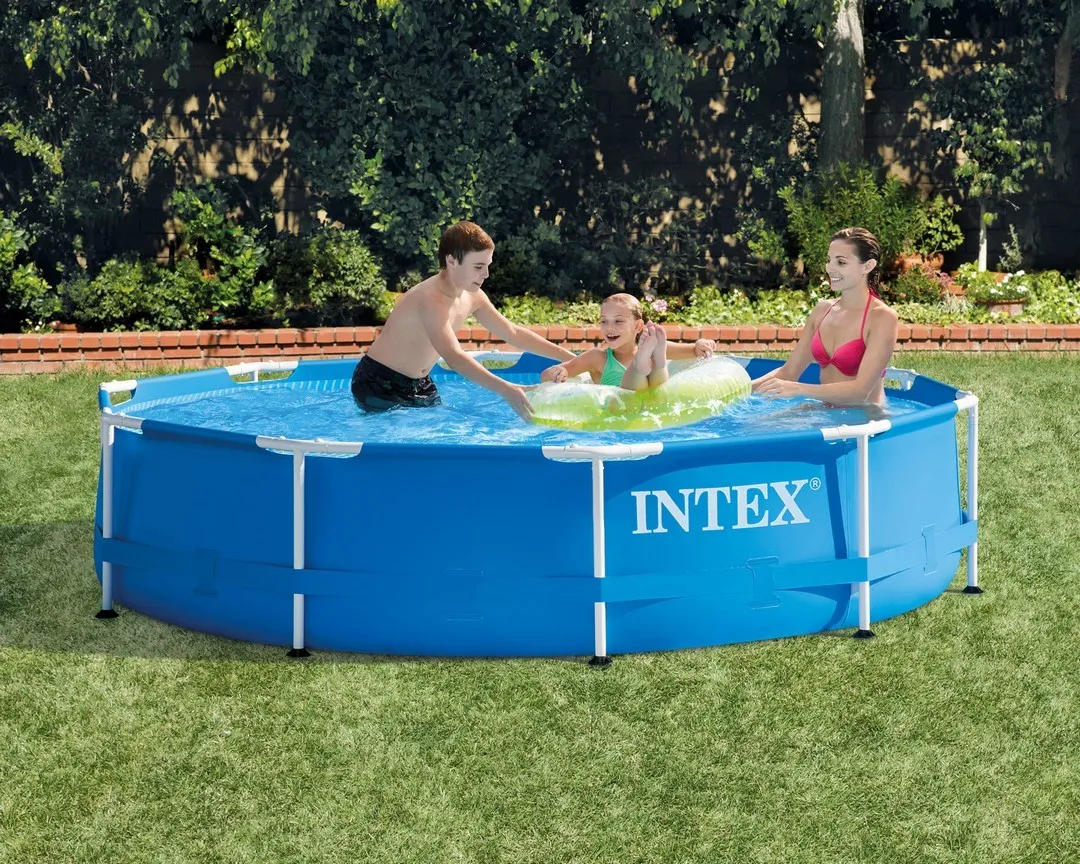 okvirni vrtni bazen 305 x 76 cm 6u1 intex - slika 6