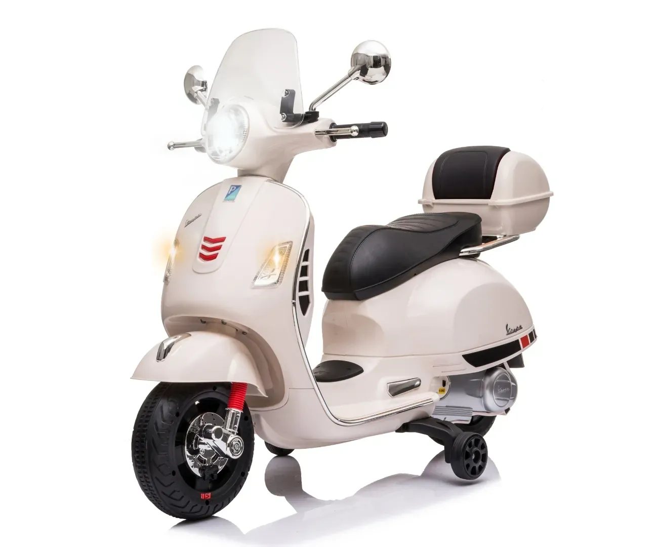 vespa gts super white vozilo na akumulator - slika 2