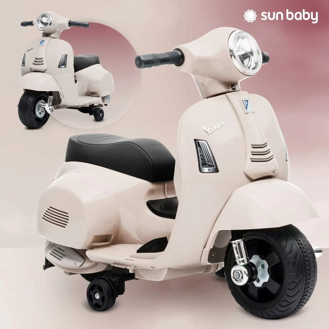 skuter vespa na akumulator - bijeli - slika 6