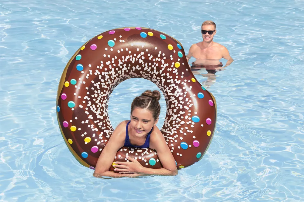 bestway donut za plivanje smeđi - slika 7