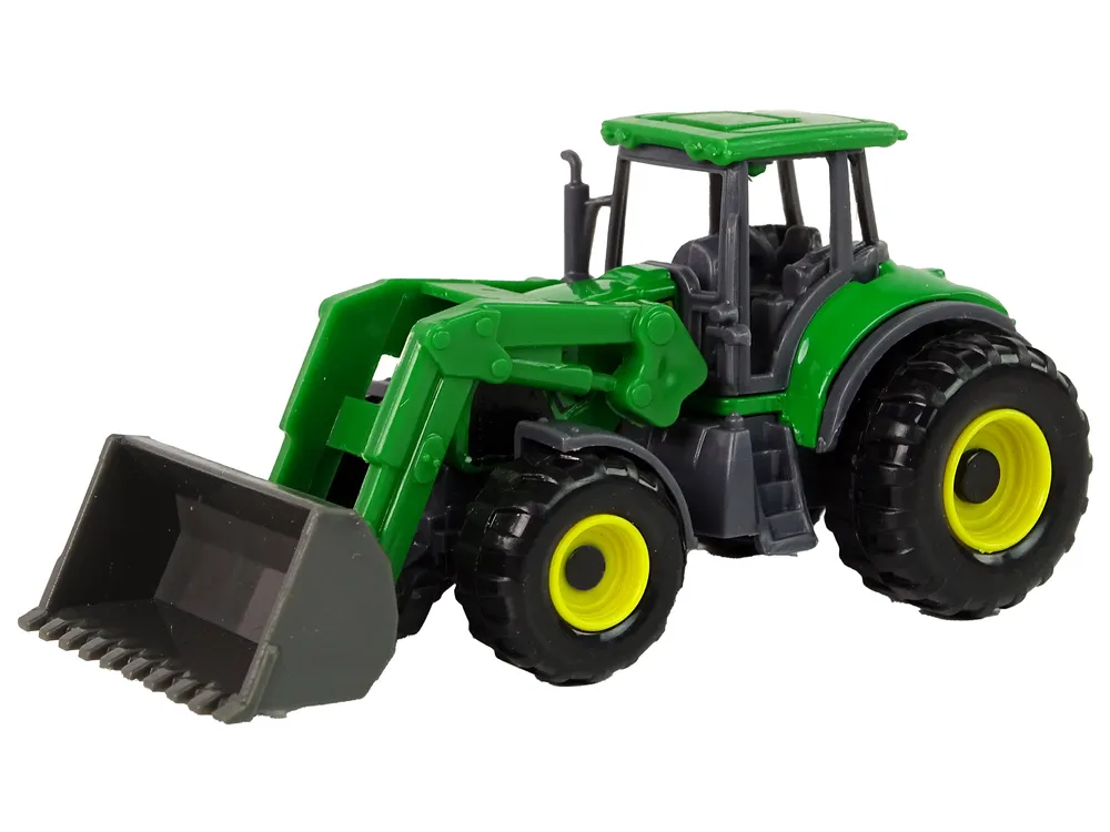 traktor buldožer zeleni - slika 3