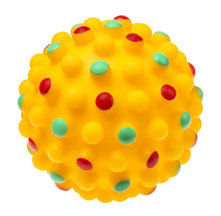 tullo loptica grickalica za pse 11,4cm crvena - slika 4