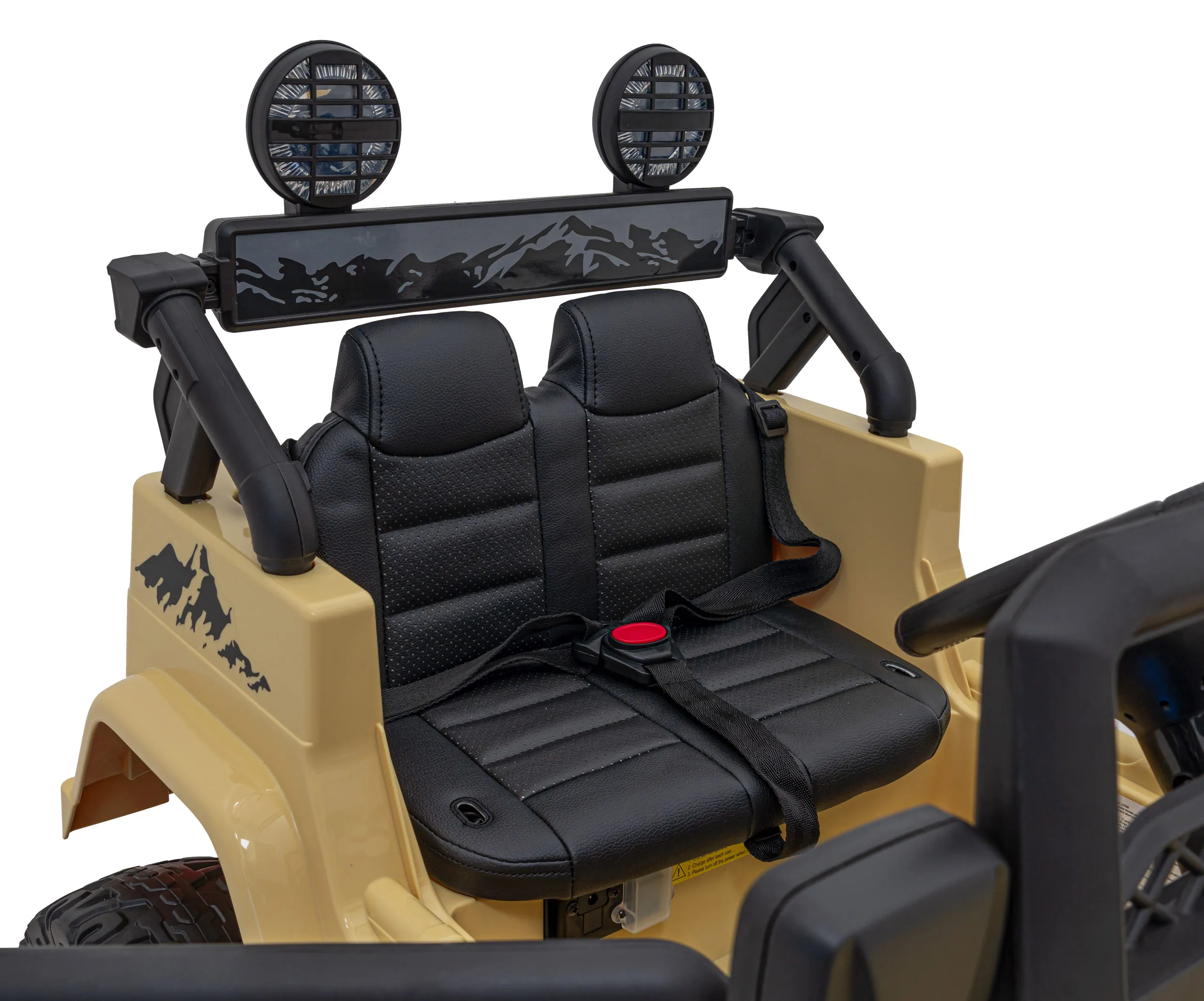 toyota fj cruiser, auto na akumulator, bež - slika 9