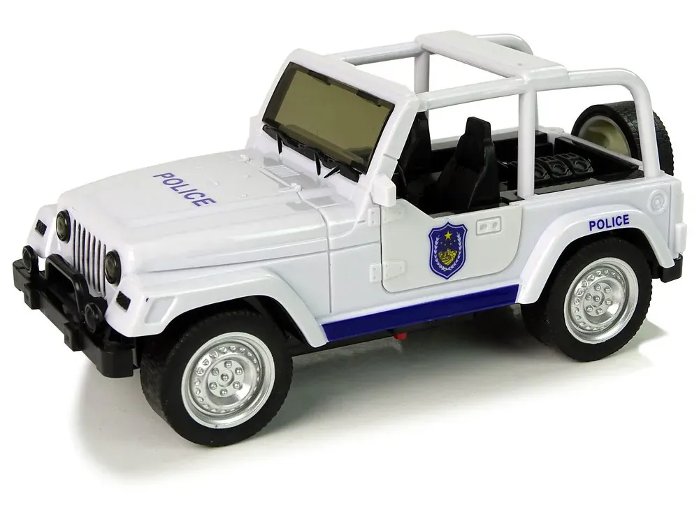 Terensko policijsko vozilo bijelo - Pribislavec