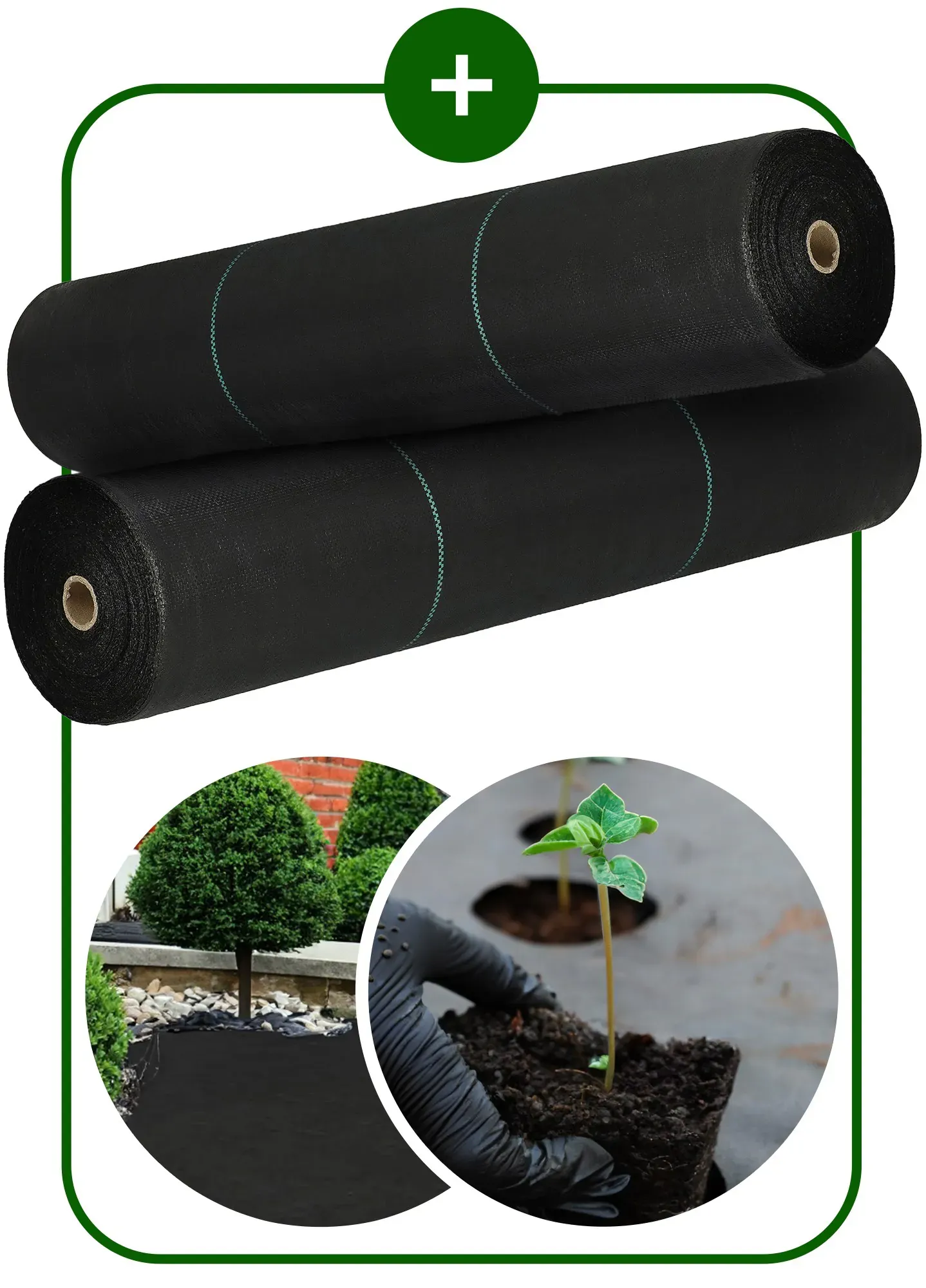 agrotekstil protiv korova 70 gsm 1,1 x 100 m - slika 2