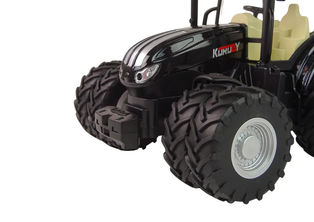 traktor na daljinsko upravljanje r/c 2.4g metal crni - slika 6