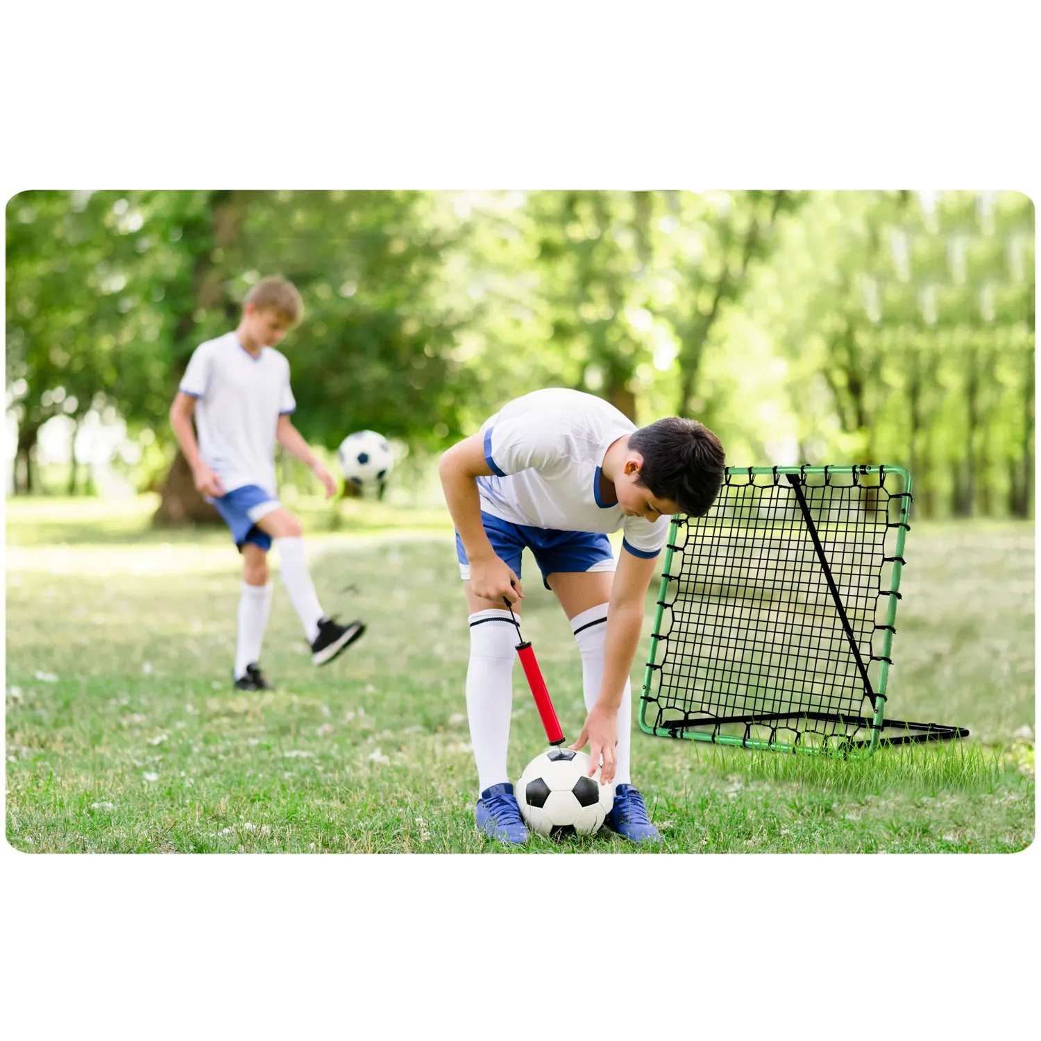 neo-sport okvir gol za trening 100 x 100 cm - slika 9