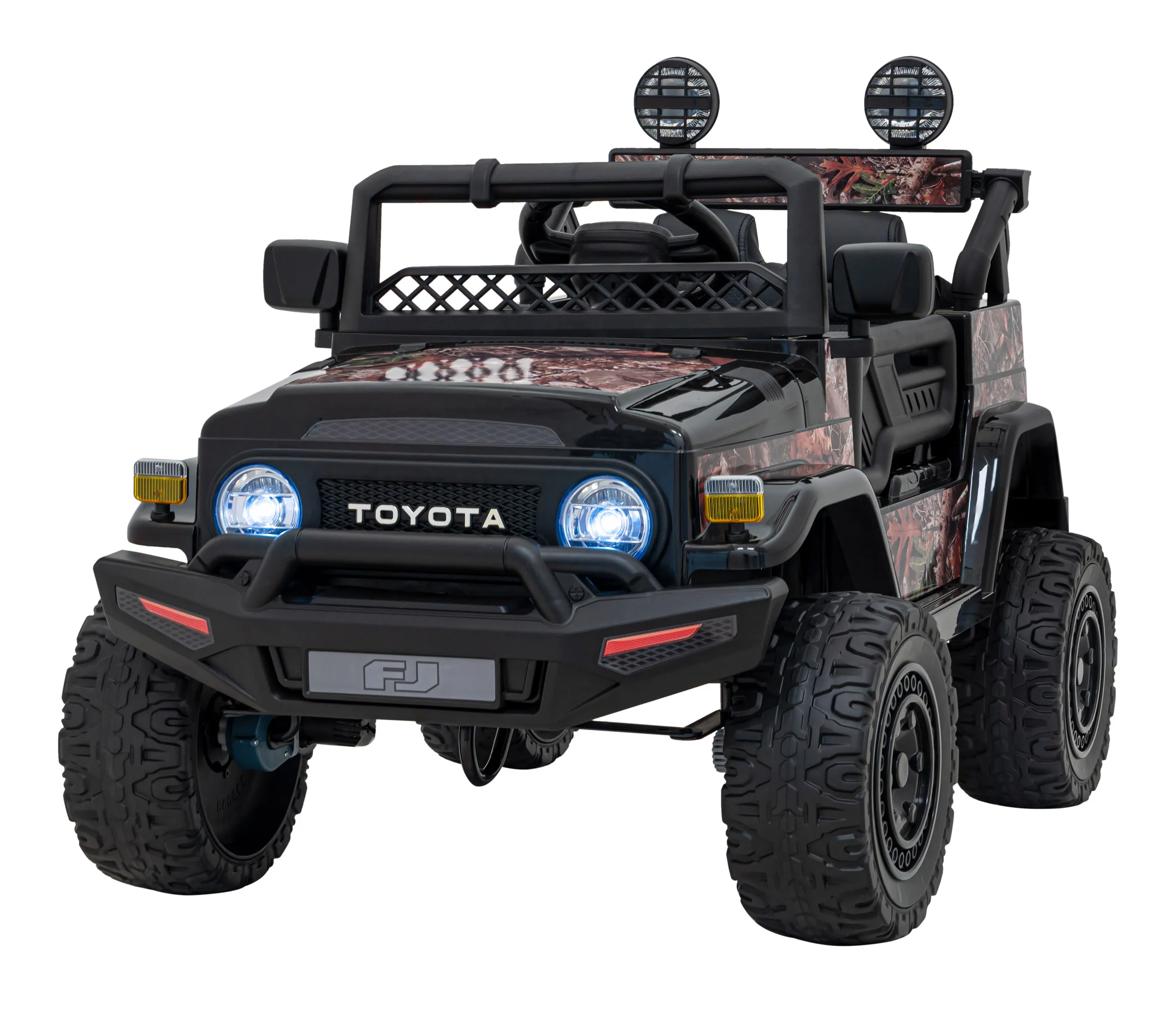 toyota fj cruiser, auto na akumulator, crna - slika 5