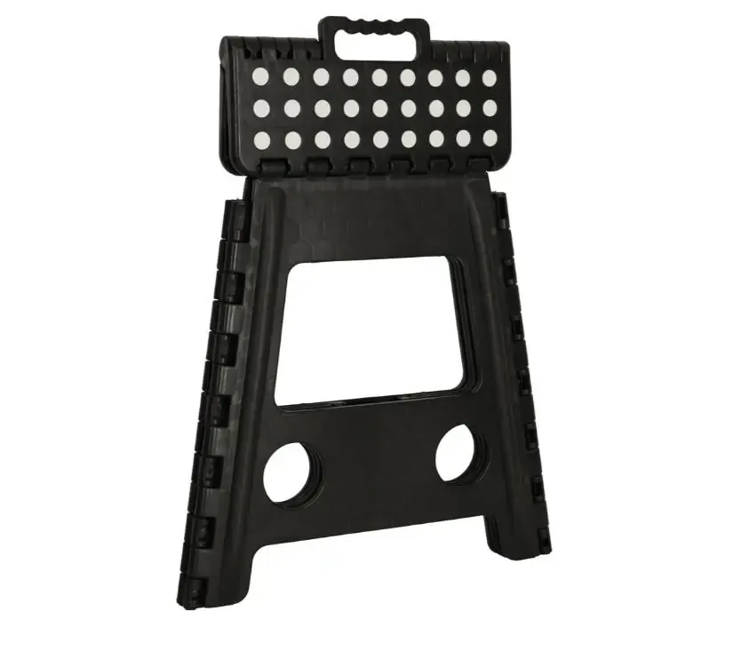 Protuklizni sklopivi tabure, 39 cm, crni - Pribislavec