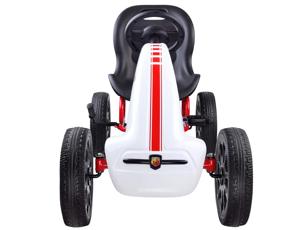 gokart abarth za pedale veliki mekani kotači pa0167 - slika 4