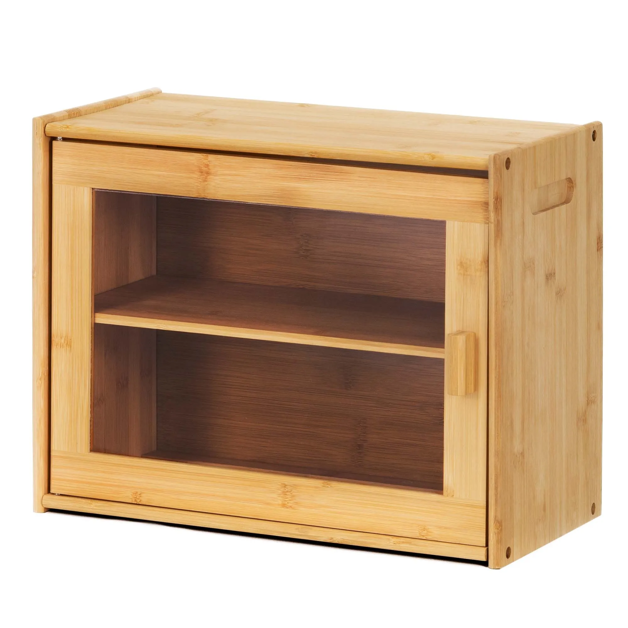 posuda za kruh 40 x 31 x 20 cm bambus, prozirni akril - slika 5