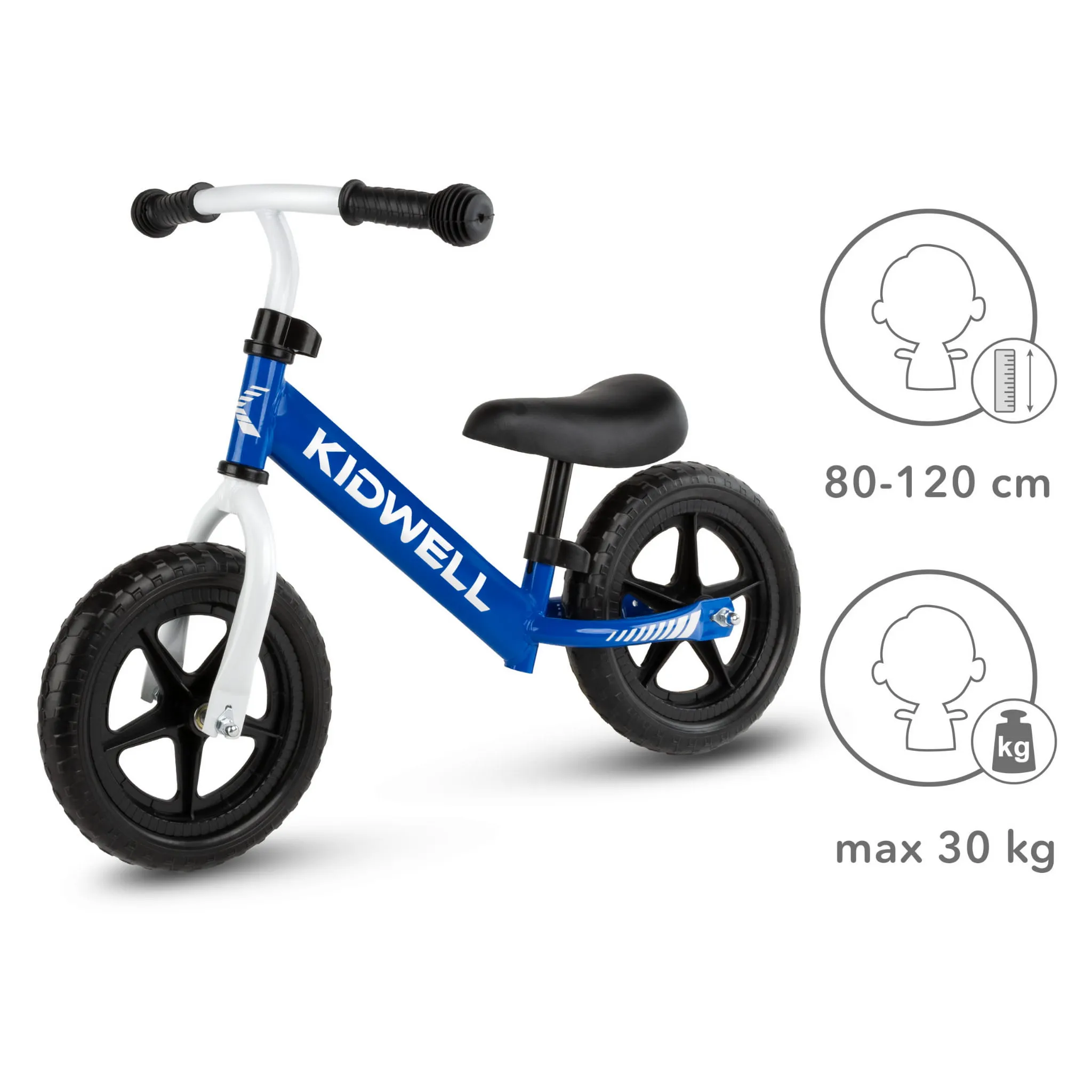 kidwell rebel dječji bicikl bez pedala, sky - slika 7