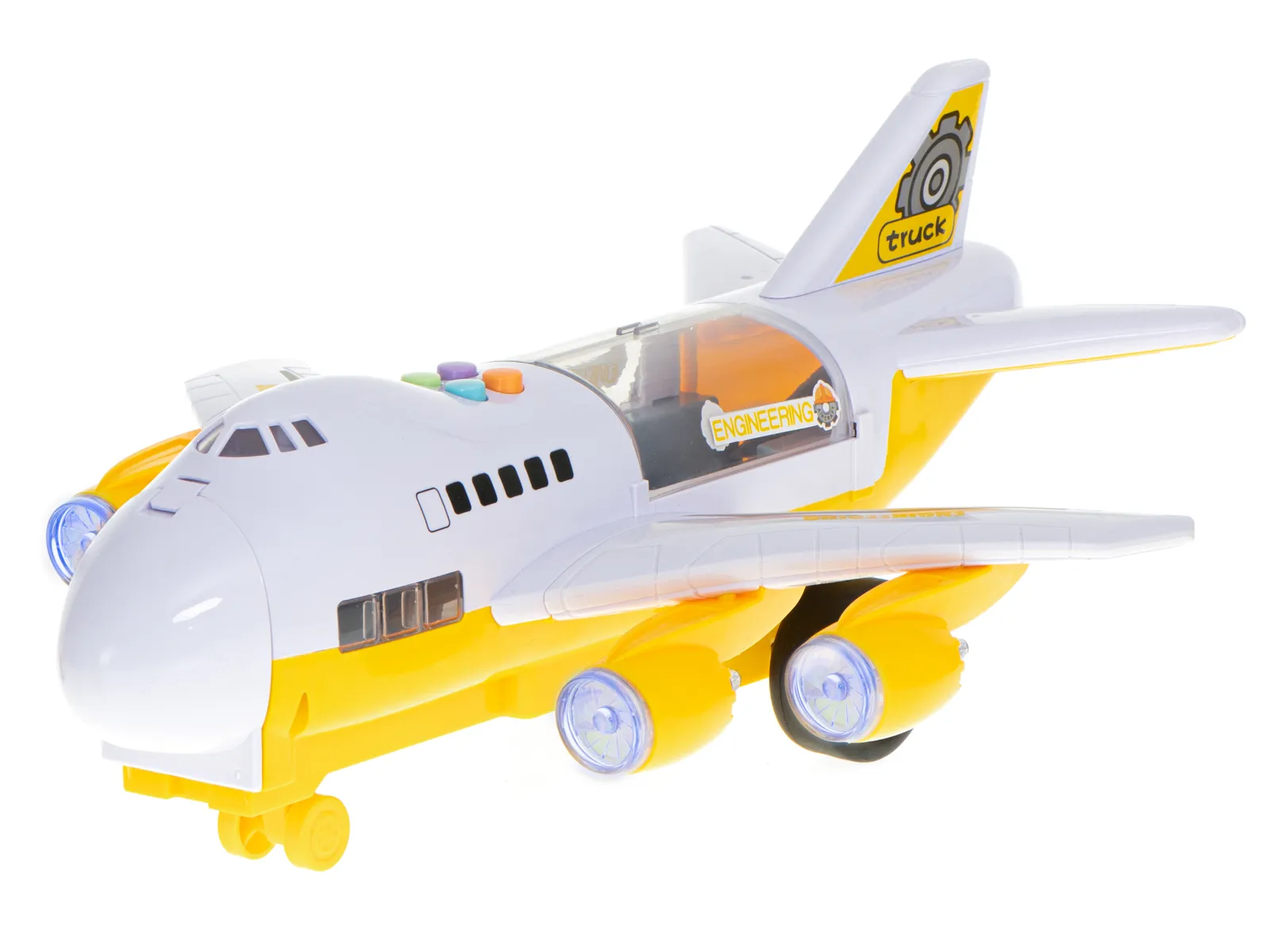 transportni avion s građevinskim strojevima - slika 7