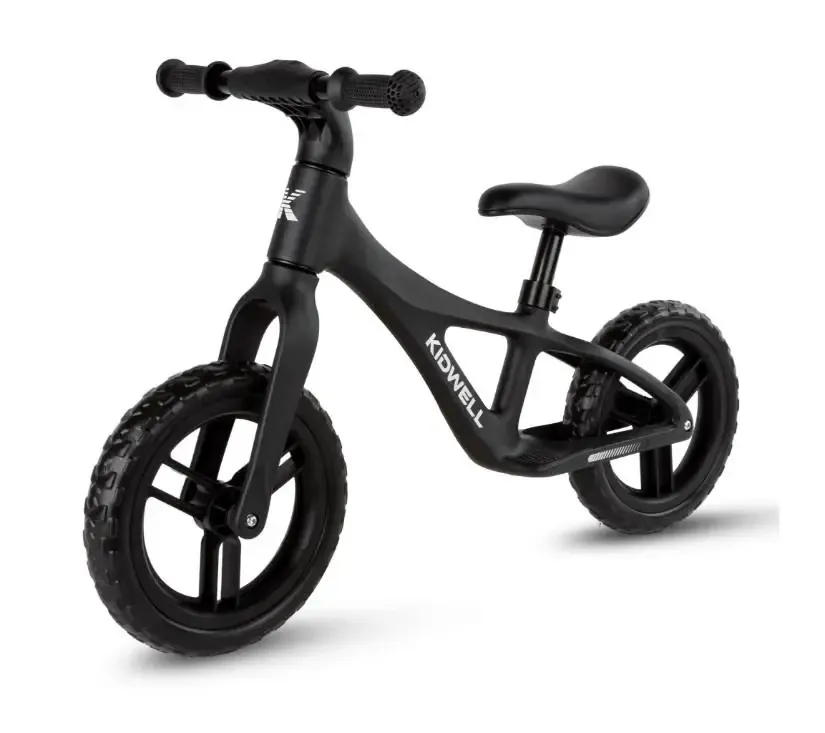 kidwell jogo dječji bicikl bez pedala, crni - slika 2