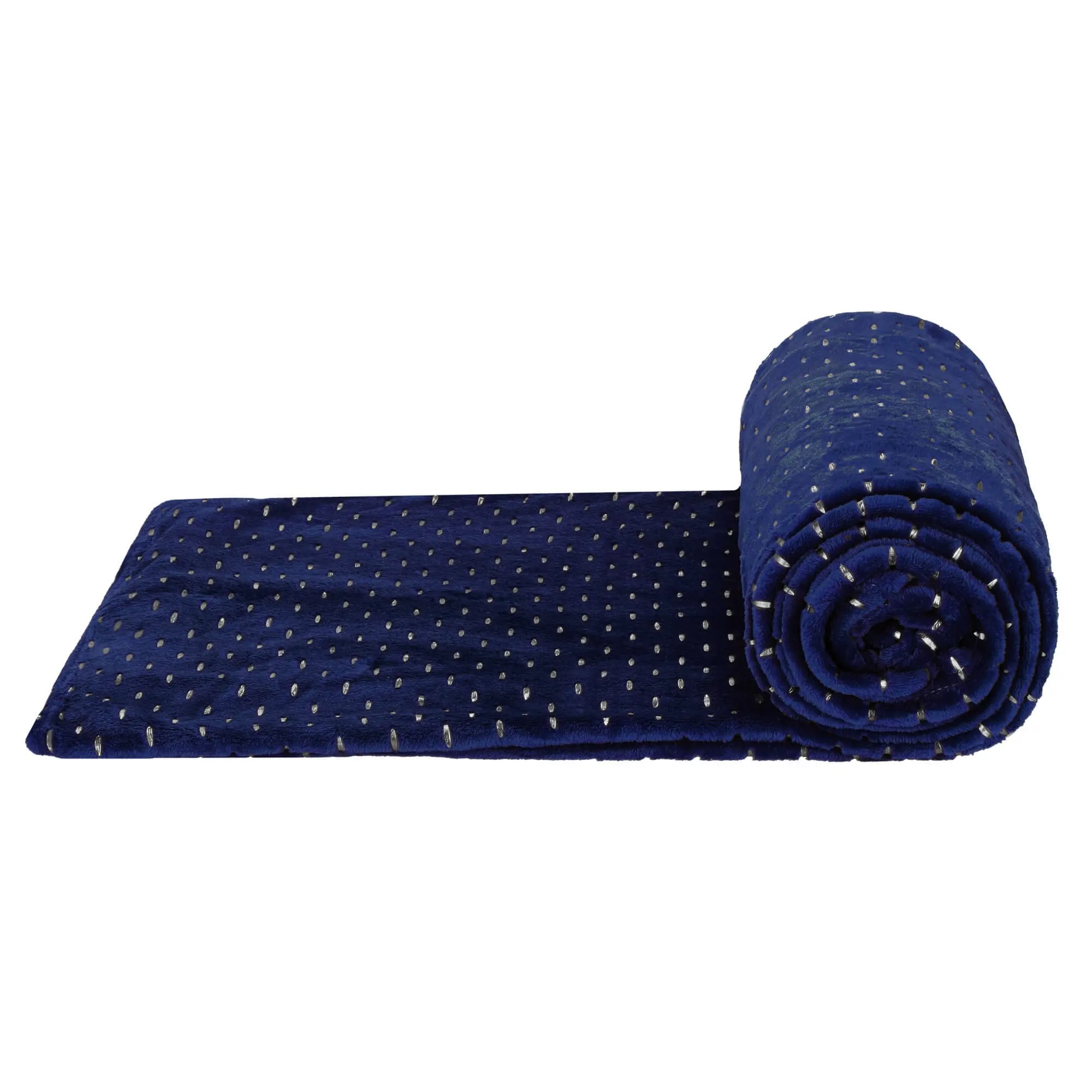 deka tamnoplava srebrna 200 x 220 cm - slika 7