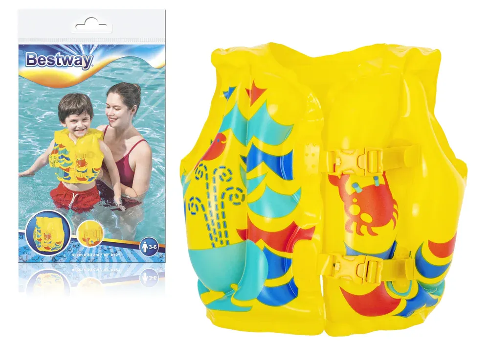 bestway 32069 dječji prsluk na napuhavanje 41x30cm - slika 2