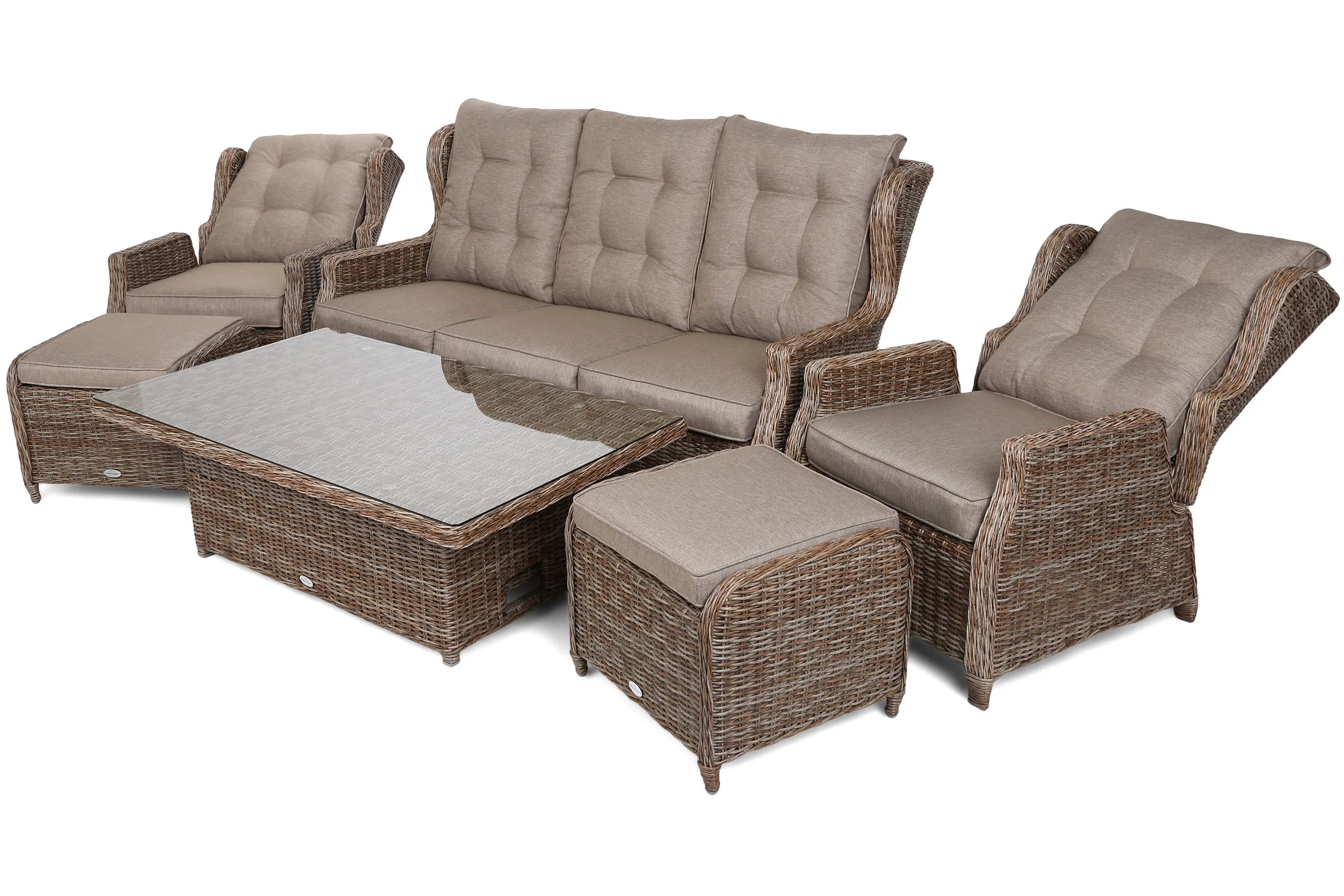 set namještaja memfis ginger / brown melange - slika 7