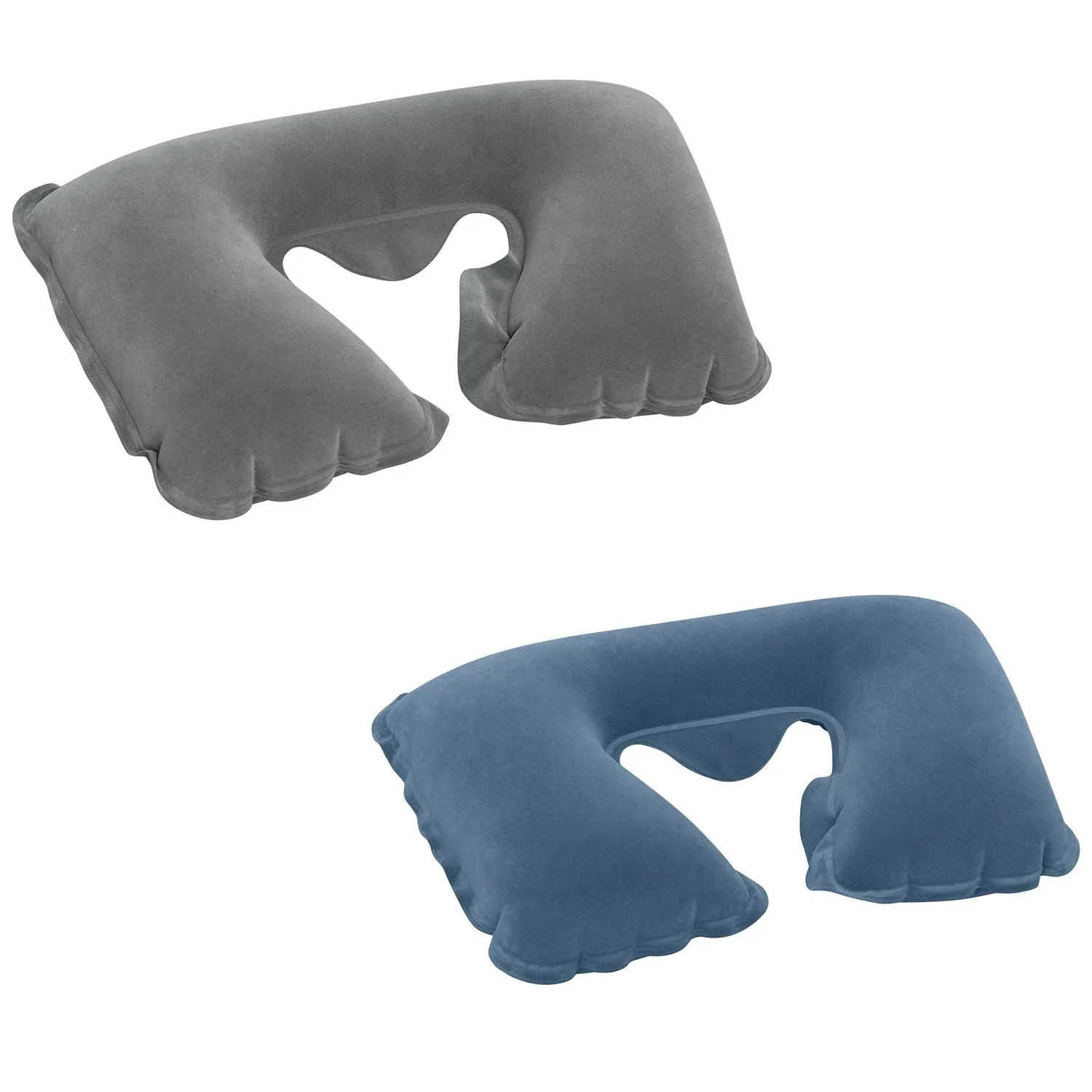 putni jastuk kroasan 37 x 24 x 10 cm bestway 67006 sivi - slika 2