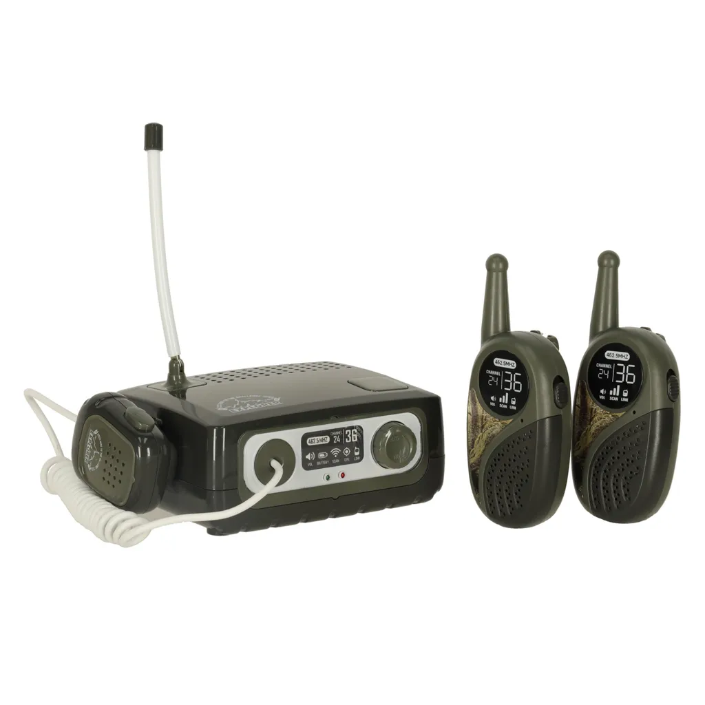 walkie talkie set s pbx-om za djecu kaki boje - slika 4