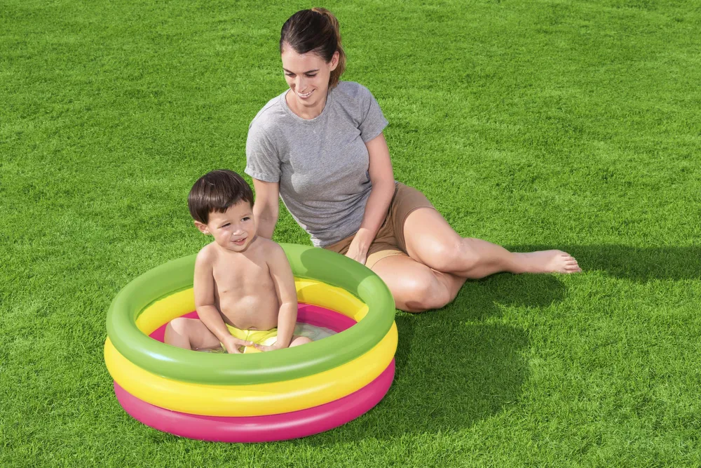 bestway 51128 dječji bazen 70x24cm dugine boje - slika 5