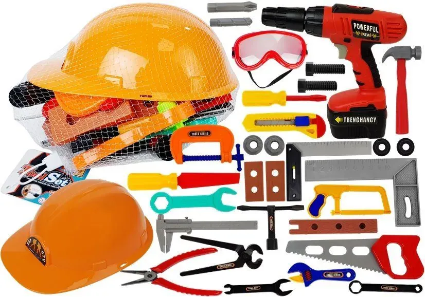 dječji diy set alata 37 kom. - slika 2
