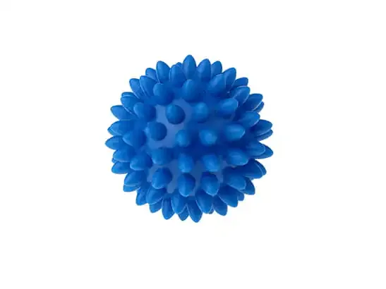 tullo šiljasta loptica za masažu 5,4cm plava - slika 2