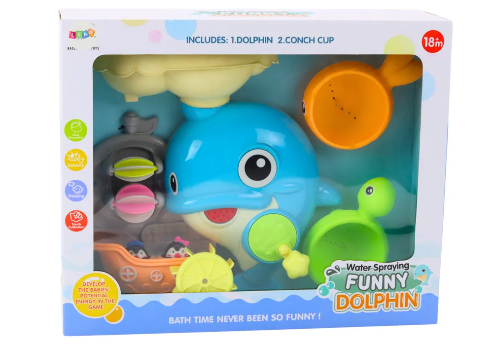 set vodenih igračaka za kupanje plavi dupin - slika 6